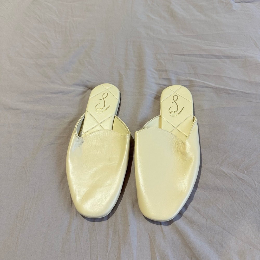 Sam Edelman Cream Women's Loafers size 8 NEW never worn